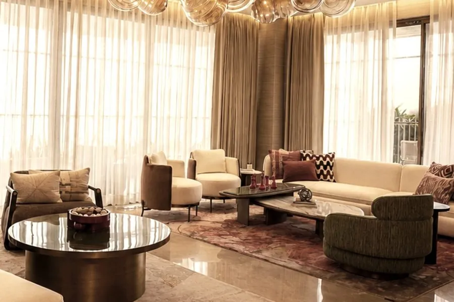 3 BHK luxury living room at Great Value Ekanam, Sector 107 Noida
