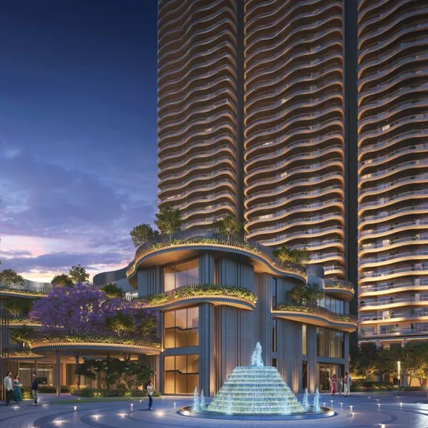 Clubhouse entrance at Great Value Ekanam, Sector 107 Noida